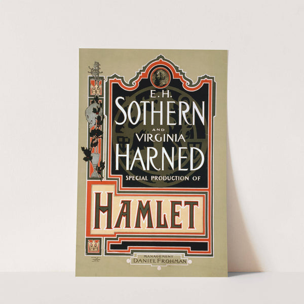 Hamlet (c1900) by Strobridge & Co. Lith.