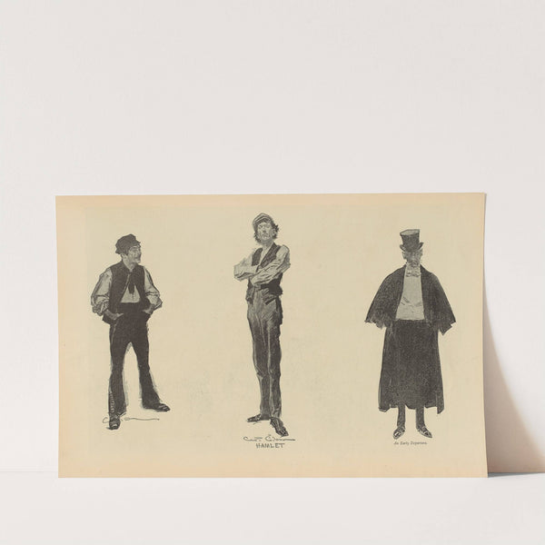 Hamlet (1893-1900) by Charles Dana Gibson