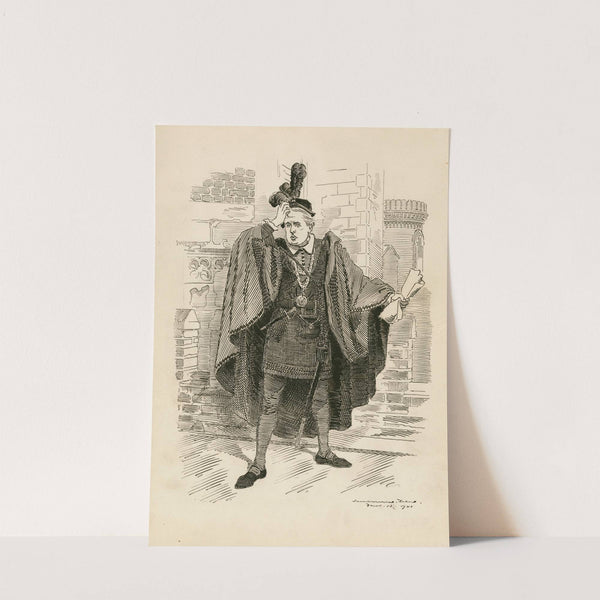Hamlet (1901) by Edward Linley Sambourne