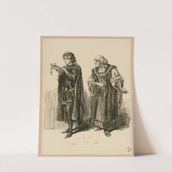 Hamlet, act II scene 2 (1899) by J. E. Pawsey