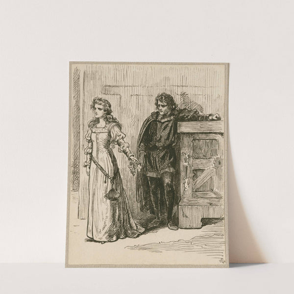 Hamlet, act III scene 1 (1899) by J. E. Pawsey