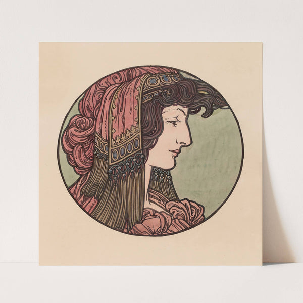 Hamlet (1899) by Alphonse Mucha