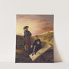 Hamlet and Horatio at the Cemetery (1835) by Eugène Delacroix