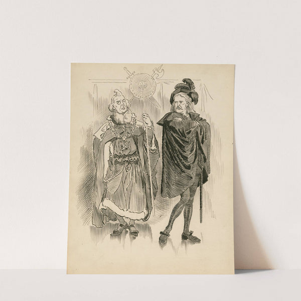 Hamlet and Polonius by Edward Linley Sambourne