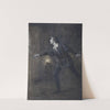 Hamlet, I, 5, as performed at the Adelphi, Ham; ‘Where wilt thou lead me’ (1905) by Charles A. Buchel