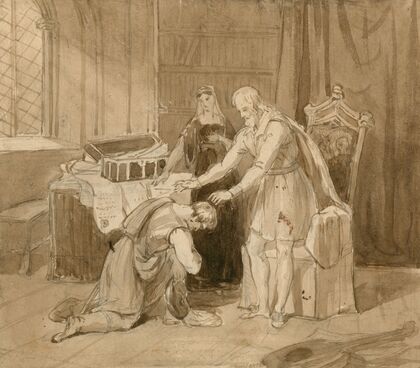 Hamlet, III, 1, Polonius blessing Laertes