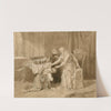 Hamlet, III, 1, Polonius blessing Laertes by Charles Landseer
