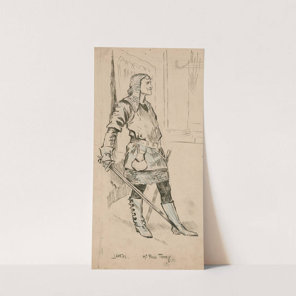 Hamlet, Mr. Fred Terry as Laertes by Frederick Henry Townsend