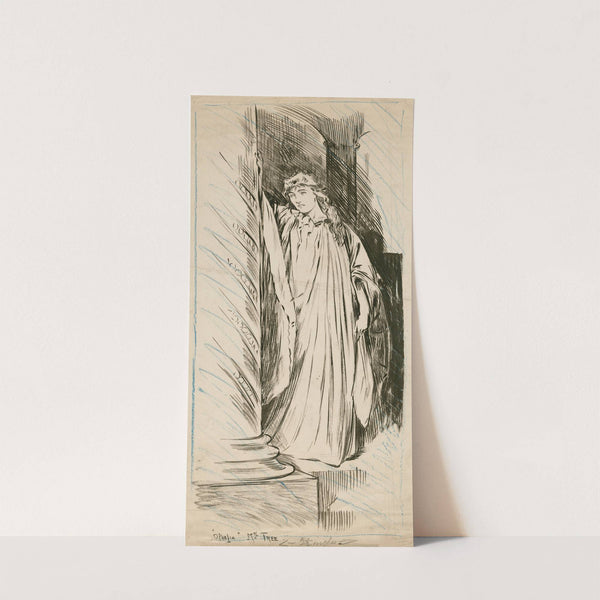 Hamlet, Mrs. Tree as Ophelia by Frederick Henry Townsend