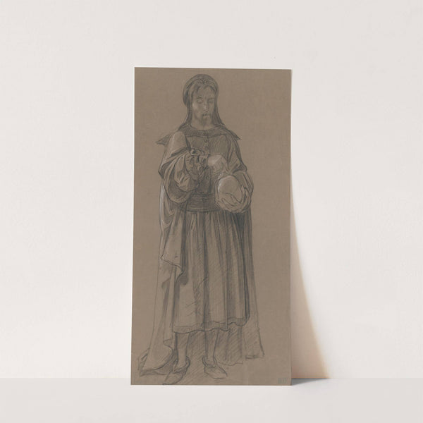 Hamlet s lebkou by Alojz Rigele