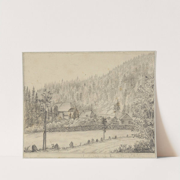 Hammerschmiede bei St. Blasien by Hans Thoma