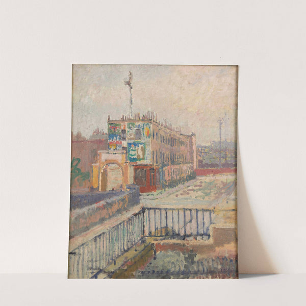 Hampstead Road, Camden Town by Spencer Frederick Gore