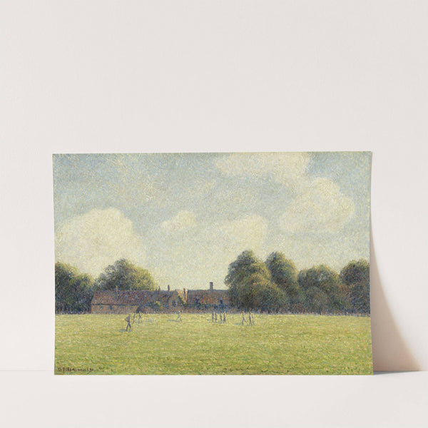 Hampton Court Green (1891) by Camille Pissarro