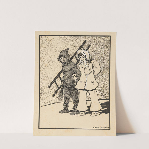 Han en Wim in verkleedkleren (1917) by Nelly Spoor