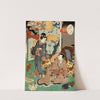 Hanachirusato by Utagawa Kunisada II