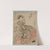Hananoto of the Ebiya in Kyōmachi 1-chome, from the series Songs of the Four Seasons in the Pleasure Quarters by Anonymous