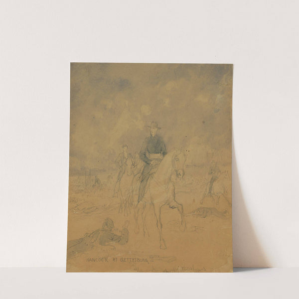Hancock at Gettysburg by Alfred Rudolph Waud