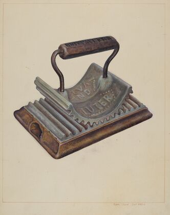 Hand Fluting Iron — size preview