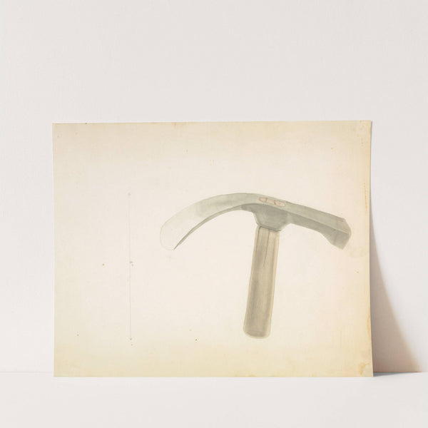 Hand Forged Adze by Donald Streeter