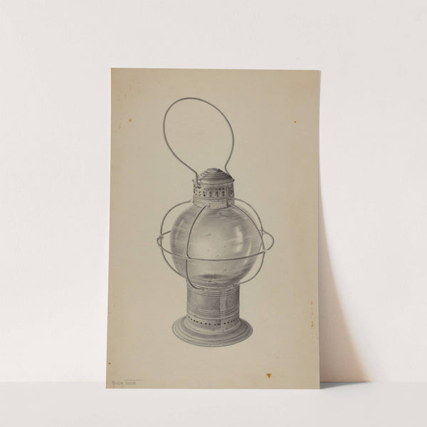 Hand Lantern by Amelia Tuccio
