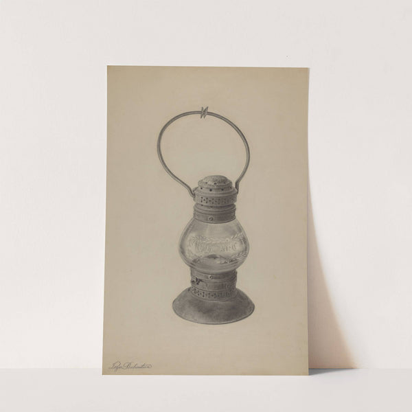 Hand Lantern by Lazar Rubinstein