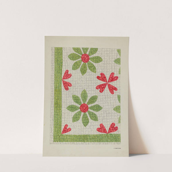 Hand Made Quilt by Florence Hastings