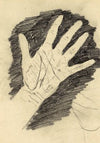 Hand met gespreide vingers
