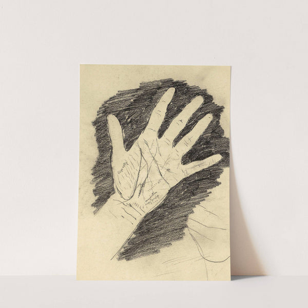 Hand met gespreide vingers by Willem Witsen