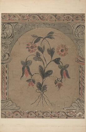 Hand Painted Wall (Detail)