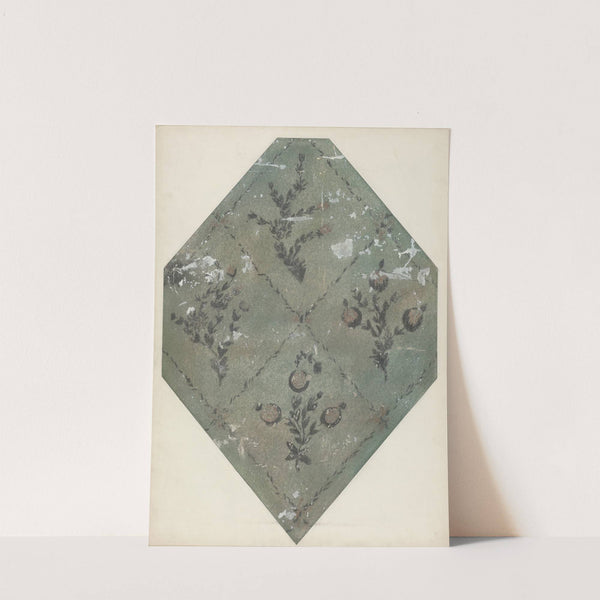 Hand Painted Wall (Detail) by Michael Lauretano