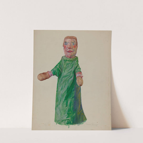 Hand Puppet Boxer by David Ramage