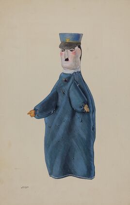 Hand Puppet – Policeman