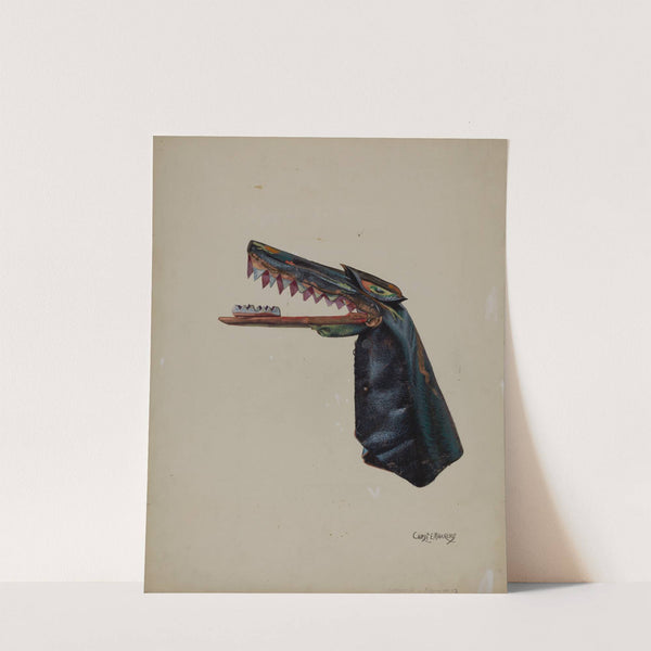 Hand Puppet - Snapdragon by Chris Makrenos