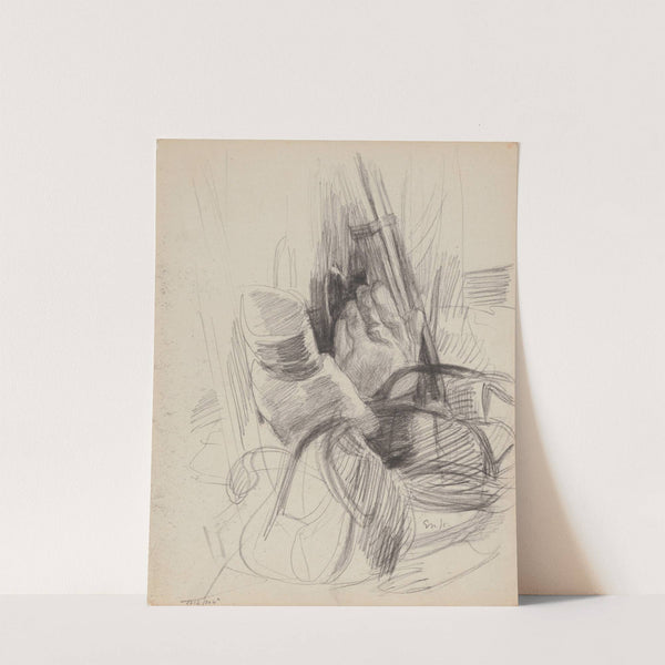 Hand with Barrel by James Ensor