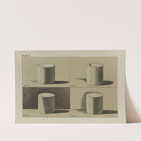 Handbook of light and shade, with especial reference to model drawing Pl.07 by Mary Philadelphia Merrifield