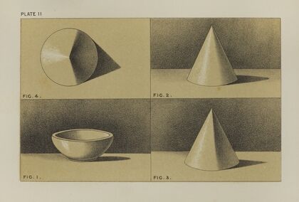 Handbook of light and shade, with especial reference to model drawing Pl.11 — size preview