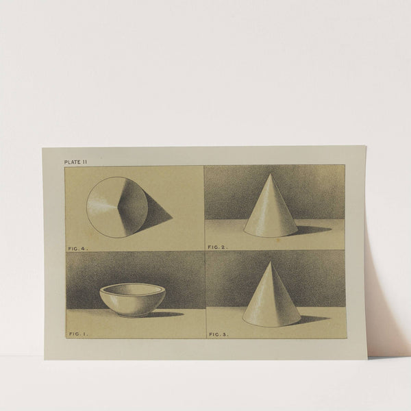 Handbook of light and shade, with especial reference to model drawing Pl.11 by Mary Philadelphia Merrifield