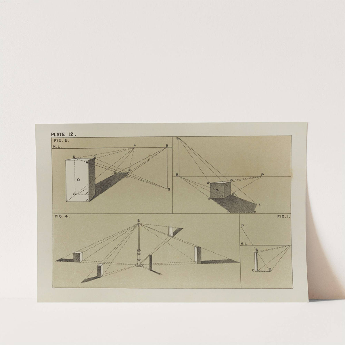 Handbook of light and shade, with especial reference to model drawing Pl.12 by Mary Philadelphia Merrifield