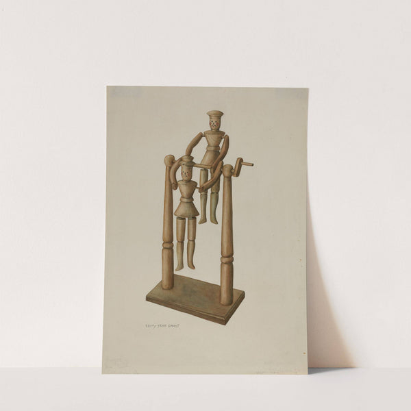 Handcarved Toy by Betty Jean Davis