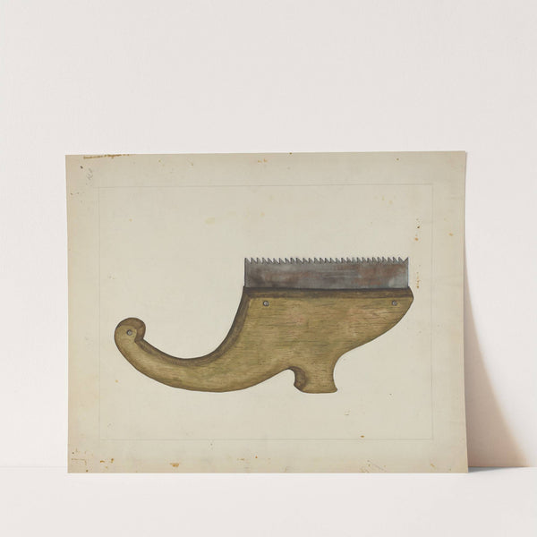 Handmade Saw by Evelyn Bailey