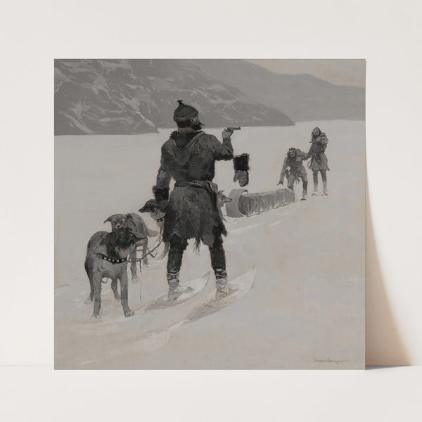 Hands Off by Frederic Remington