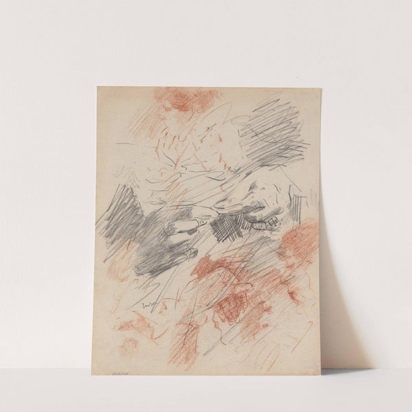 Hands Sewing by James Ensor