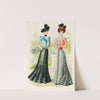 Handsome reception gowns by Anonymous