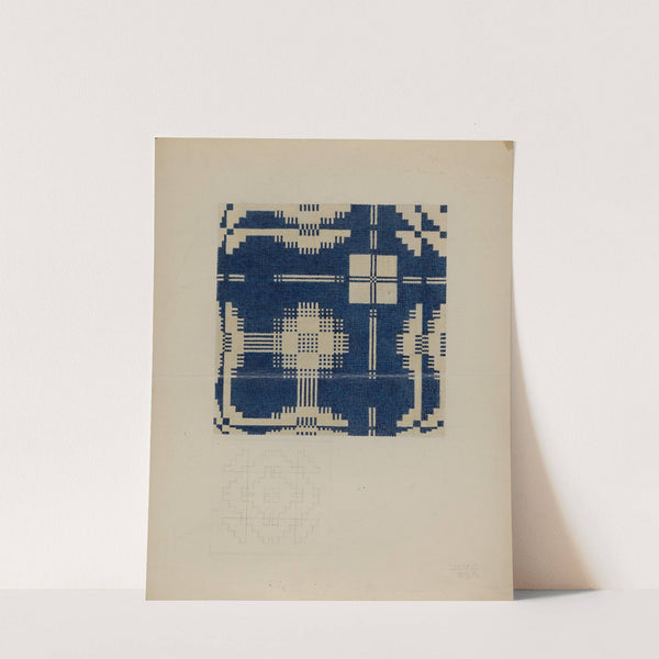 Handspun Bedspread (c. 1937) by Julie C. Brush