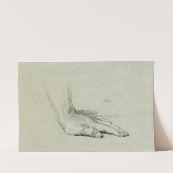 Handstudie zu ‘Arindal und Daura’ (1820-1855) by Johann Peter Krafft