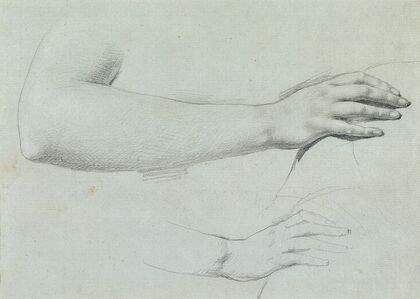 Handstudie zu ‘Arindal und Daura’ (1820-1855)