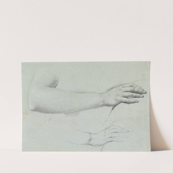 Handstudie zu ‘Arindal und Daura’ (1820-1855) by Johann Peter Krafft