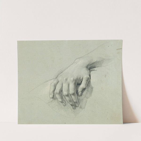 Handstudie zu ‘Arindal und Daura’ (1820-1855) by Johann Peter Krafft