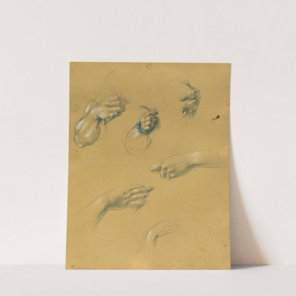 Handstudien by Johann Peter Krafft