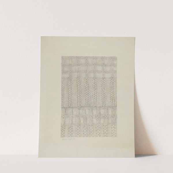 Handwoven Coverlet by Maud M. Holme